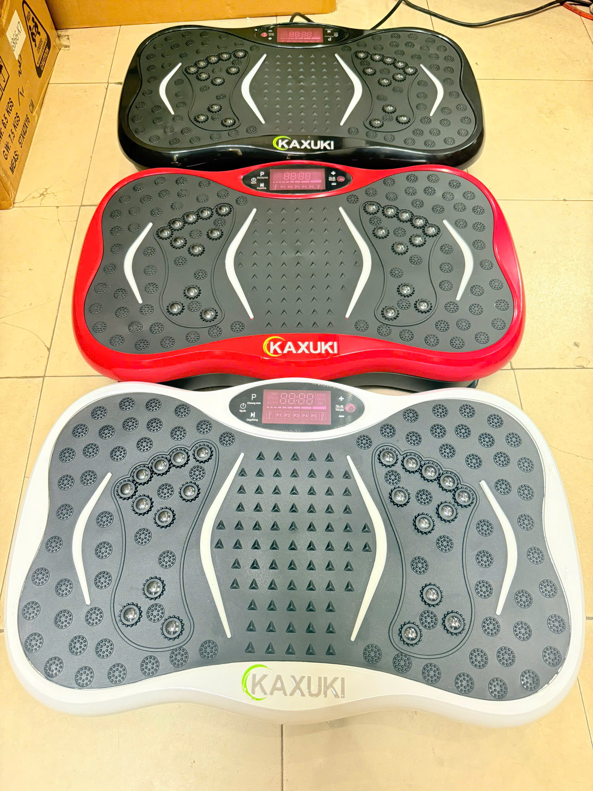 Máy massage rung toàn thân kaxuki K5 Plus